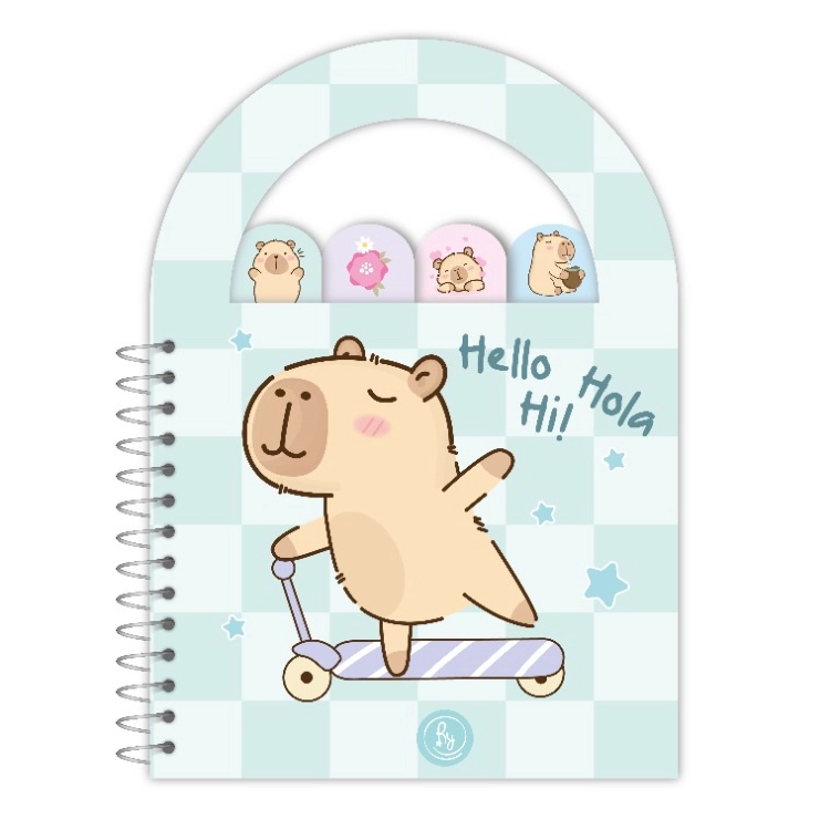 Libreta Ry Capybara 10x14 40 hojas Art.1101